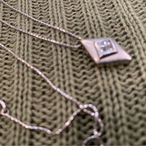 White Gold with Diamond Necklace